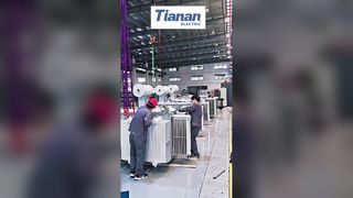 天南市内部: 変圧器の生産ラインと物流