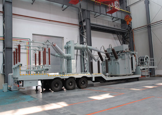 35kV と 10kV 出力配置 移動トランスフォーマーサブステーション 高移動性 50dB 騒音レベル